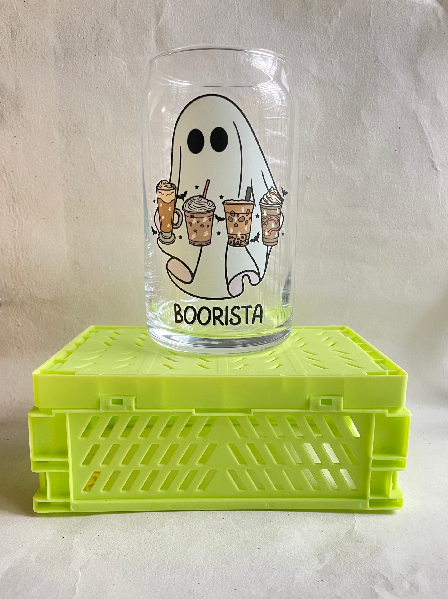 Boorista - 16oz Glass Cup