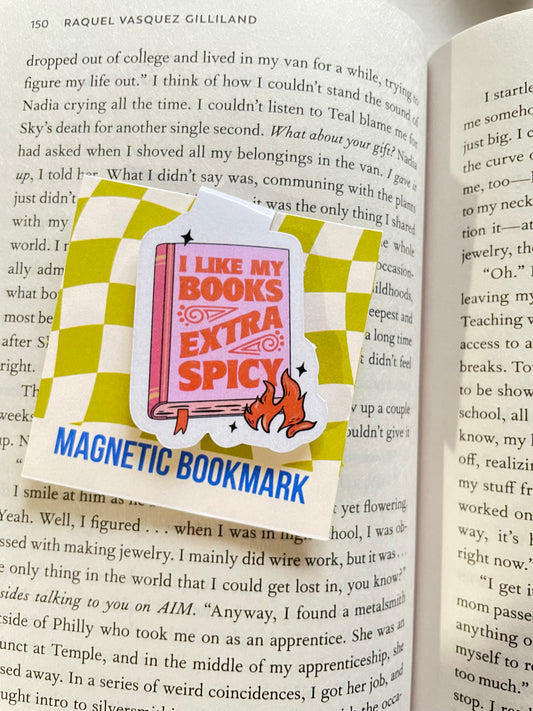 Extra Spicy Magnetic Bookmark