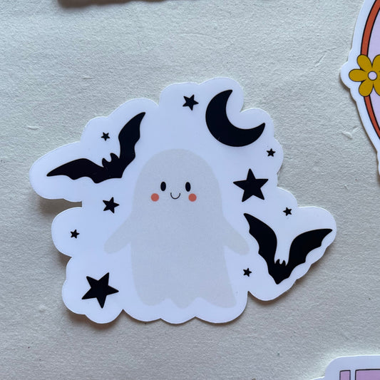 Ghost Bat Sticker