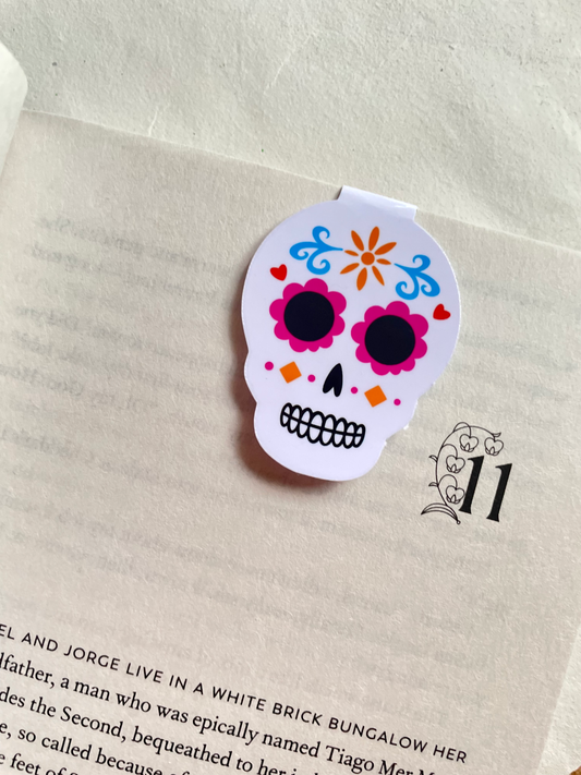 Sugar Skull Magnetic Bookmark